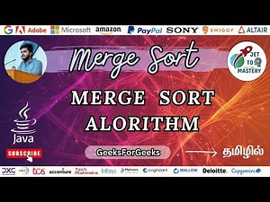 Merge sort Algorithm | GeeksForGeeks | Understanding Merge Sort with Clear Examples