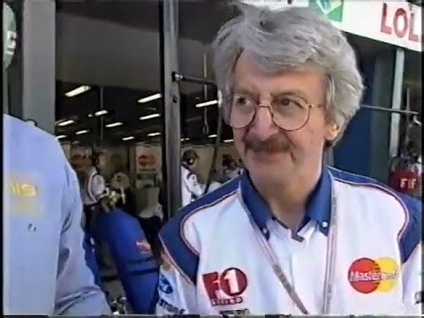 1997 F1 Australian GP-Qualifying - MasterCard Lola media manager Stuart McCrudden interview