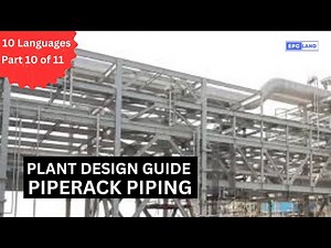 Part 10 of 11 II Pipe Rack Design | Width, Spacing & Support Considerations