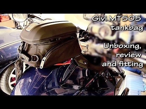 Givi MT505 tanklock - unboxing, review and fitting to Tiger Explorer