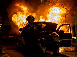 17 Arrested At DC Protests, Curfew In Place Sunday, Church Fire