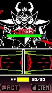 underfell asgore fight part-1