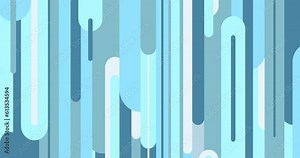 Looping simple long vertical lines blue gray colors fast. Linear animation geometric figure. Seamless loop. Motion design element for business, art, fashion, etc...