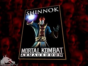 Mortal Kombat: Armageddon - Shinnok's Trading Kard (Bio)