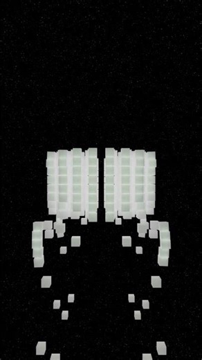 Cube Explosion #blender #blender3d #simulation