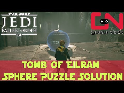 Star Wars Jedi: Fallen Order Tomb of Eilram Sphere Puzzle Solution - Force Essence and Tomb Exit
