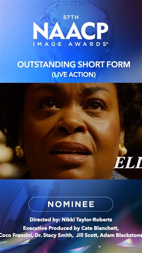 Thank you to the @naacpimageawards for this nomination! It was a GREAT HONOR to play, Legend, Ella Fitzgerald in our short film Ella. Thank you to our amazing team. SEE IT & ,lovingly, vote for us! Thank youuuuu | Miss Jill Scott