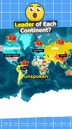 LEADER of Each Continent??? 🤔🤯