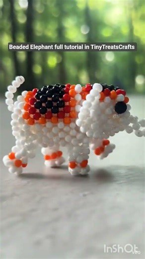 #beaded Elephant