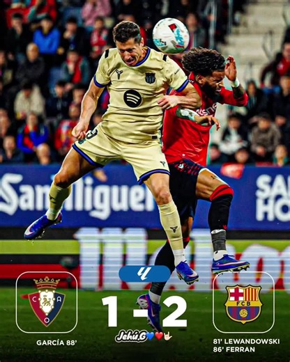 Resumen hoy goles de R. Lewandowski 81' F. Torres 86 VICTORIA CULÉ! 🔵🔴 Qué manera de sufrir, de vibrar y de ganar. Este equipo demuestra que cuando jugamos a lo nuestro, no hay quien nos pare. ¡Gracias equipo por esta alegría! #ForçaBarça #FCBarcelona #LaLiga #Victoria #Culés