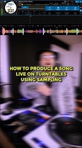 Sampling live on turntables #djshorts #sampling #djproducer