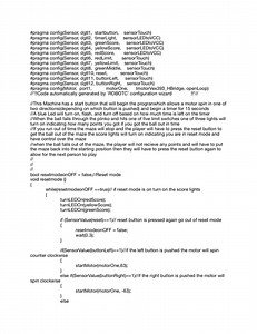 Machine Control Project