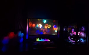 真正强大的灯控软件在于可以联动 异步控制 Openrgb Screen copy x wallpaper 音频律动壁纸 灯光展示