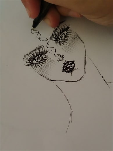 Ethereal Glow Face Drawing Techniques