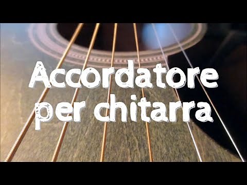 Accordare la Chitarra Online - Accordatore per Chitarra Online