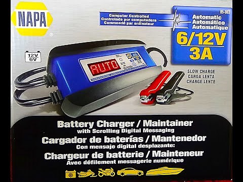 NAPA battery charger and maintainer...part 2