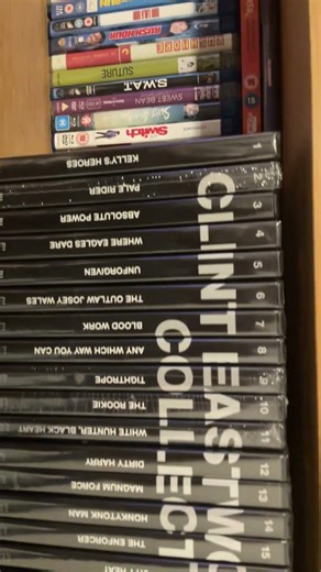 Clint Eastwood collection. #dvd #clinteastwood
