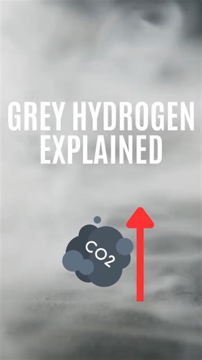 Grey Hydrogen Explained in 10 Seconds #hydrogen #science #energy #facts #cleanenergy #engineering