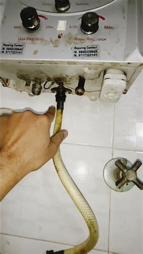 Gas Geyser Installation | Inlet–Outlet & Gas Point Kaise Pehchane | THE CRAZY UNO