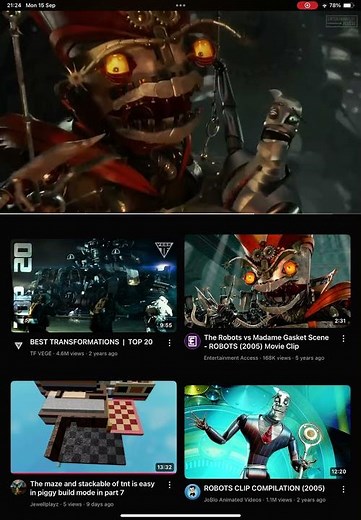 Madame Gasket and Ratchet got defeat from Robots