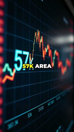 Bitcoin Support Levels: 52K to 57K Explained #shorts