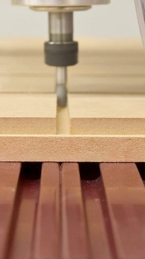 20K views · 219 reactions | An up-close look at cutting dovetail grooves. Sometimes you need to take multiple passes to safely cut your material. Hog out a majority of the material with a straight bit, before finishing with a dovetail bit. Trying to take multiple passes with a dovetail bit will give you wrong shape, and a single pass may involve cutting to much material at once. | Woodcraft | Facebook