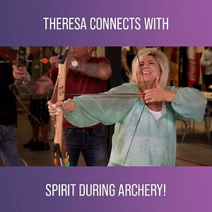 117K views · 3.4K reactions | While trying out archery, Theresa receives a message from the spirit of another archer's father. #LongIslandMedium Watch full episodes on discovery+: https://bit.ly/3HfHr6e | Love Paranormal | Facebook