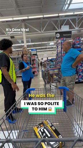 I knocked over his cart... 🙄😤 | IGV