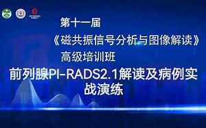29.前列腺PI-RADS解读及病例实战演练——第十一届《磁共振信号分析与图像解读》高级培训班