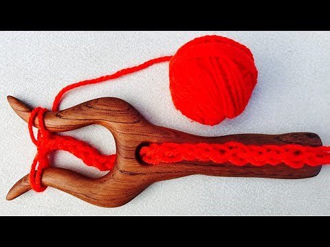 How to MAKE a wooden LUCET FORK!