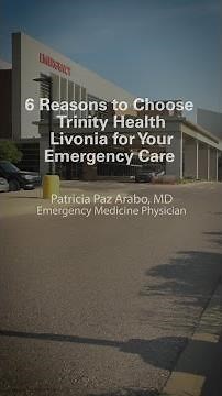 Six Reasons to Seek Emergency Care at Trinity Health Livonia | 6 in :60