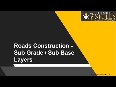33 03a N Road Construction Sub-base and Sub-grade