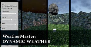 WeatherMaster: Dynamic Weather, Time, and Seasons | 游戏工具 | Unity Asset Store