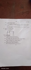 Chemistry Questions (ii) Write the valency of element Z. (iii... | Filo