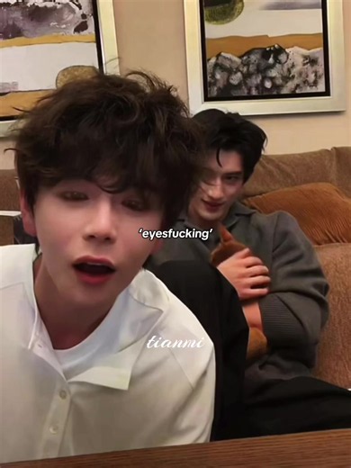 the stares🫣🫠#doublehelix #aydensng #lyusitong | ayden and sitong