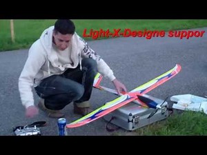 Rc Pilots around the World Blizzard Multiplex supported by Light-X-Design Night Flight Amazing !!