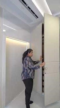 This wardrobe design adds both convenience and charm to the bedroom.