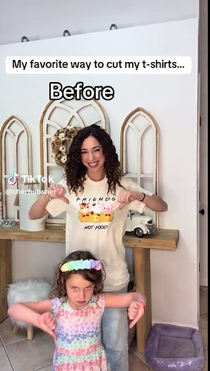 Easy T-Shirt Cutting Tutorial for a Cute Look