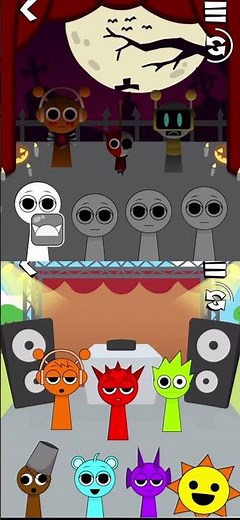 SPRUNKI Incredibox (Oren and Pinki) #animation #spruki #sprunkiincredibox