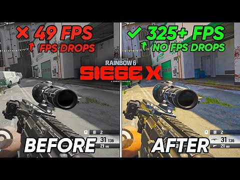 Rainbow Six: Siege X – Best Settings to BOOST FPS & Reduce Lag (Insane Performance Gains!)