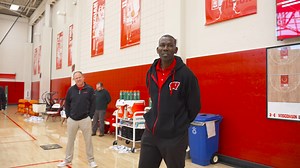 Michael Finley is back in Madison and stopped by to deliver a strong message for the Badgers | Wisconsin Men's Basketball