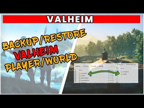 Valheim Backup Restore World Seed And Characters