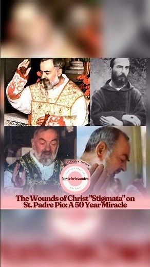 St. Padre Pio's Stigmata