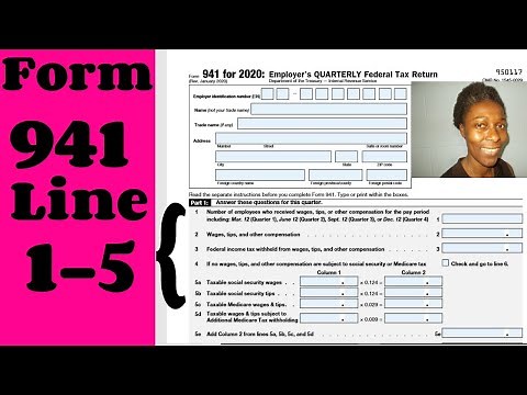 How to Fill Out 2020 Form 941 Employer’s Quarterly Federal Tax Return – Part 1 Line 1 to 5 – Part 5