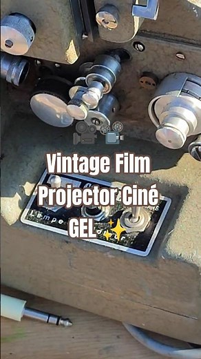🎥📽️ Vintage Film Projector Ciné GEL ✨ Classic Movie Reel Machine 🎞️ Antique Cinema Magic 🌟#vlog