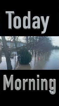 #Riveravon Transformed: From Serenity to Flood Chaos at Abbey Park #evesham #floods #riveravon
