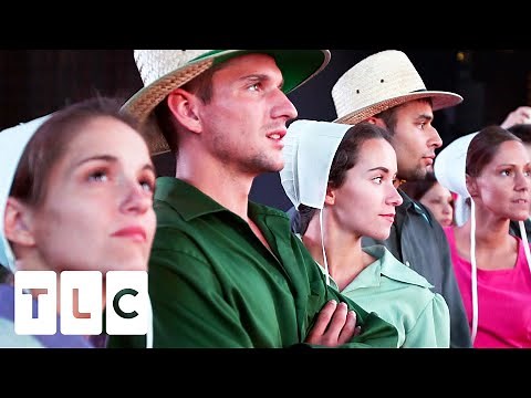 Young Amish Take The Subway For The First Time & Visit Times Square | Breaking Amish