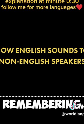 🇺🇲🇺🇲🇺🇲🇺🇲🇺🇲How English sounds to Non-English speakers. #english #en #us #usa #usa🇺🇸