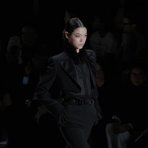 Mika Schneider Walks the Runway for Dolce & Gabbana