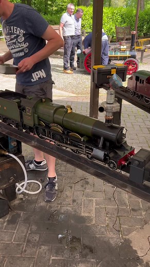 Father-Son Bonding: Teaching How to Run a Live Steam Locomotive